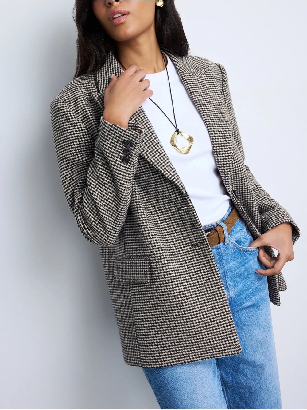 Joes Jeans Houndstooth Blazer